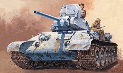 модель Танк T-34/76 M42